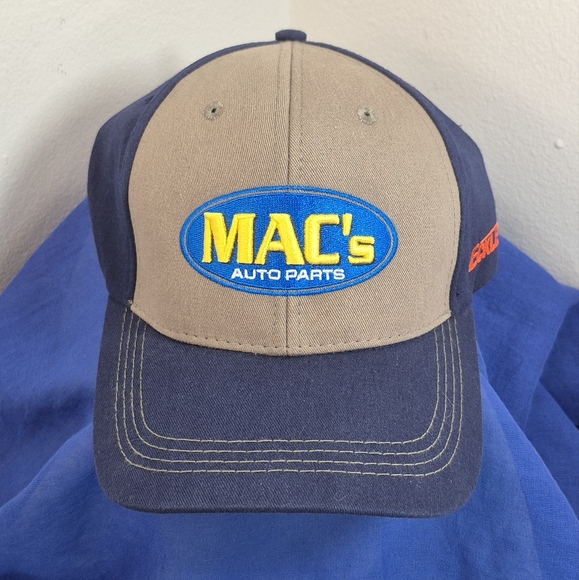 Mac's Auto Parts Eckler's Embroidered Logo Adjustable Baseball Cap NWOT - Picture 10 of 11